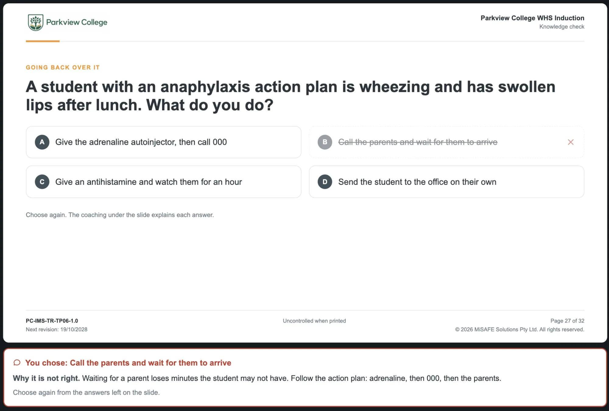 Answer inside the presentation