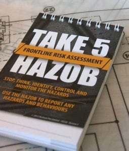 Take 5 Safety Hazard Assessment Tool