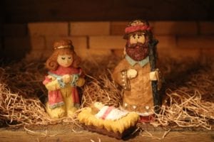 figurine nativity scene