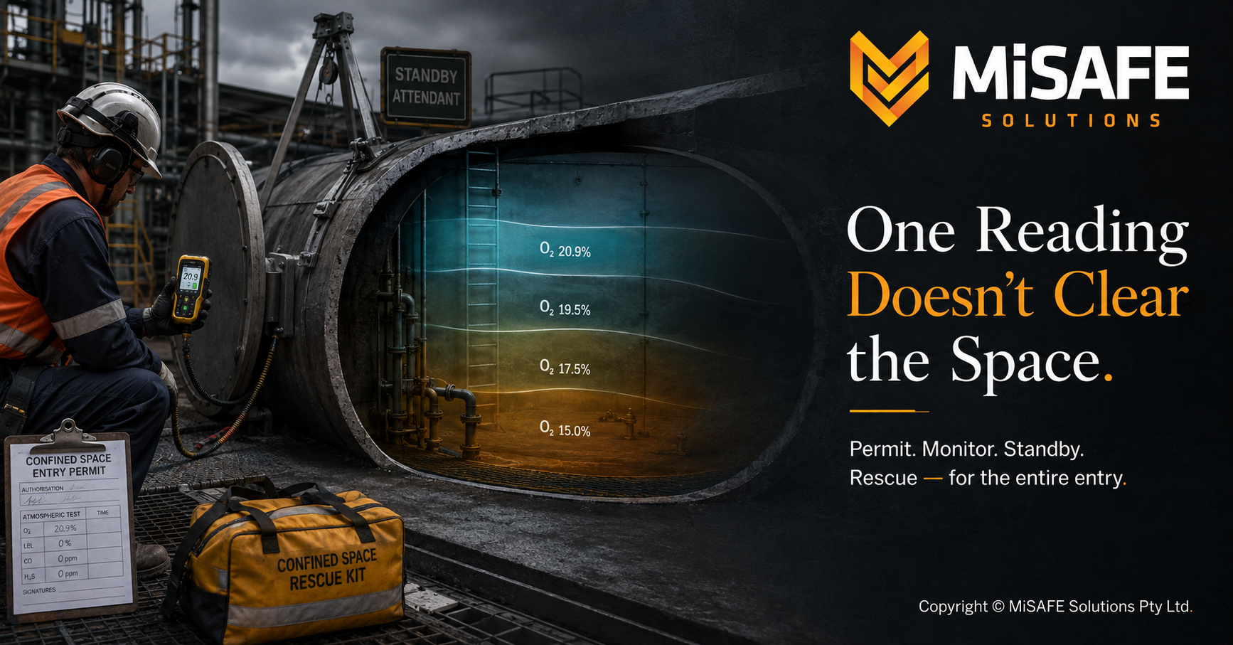 Confined Space SWMS: Atmosphere, Rescue and the Permit